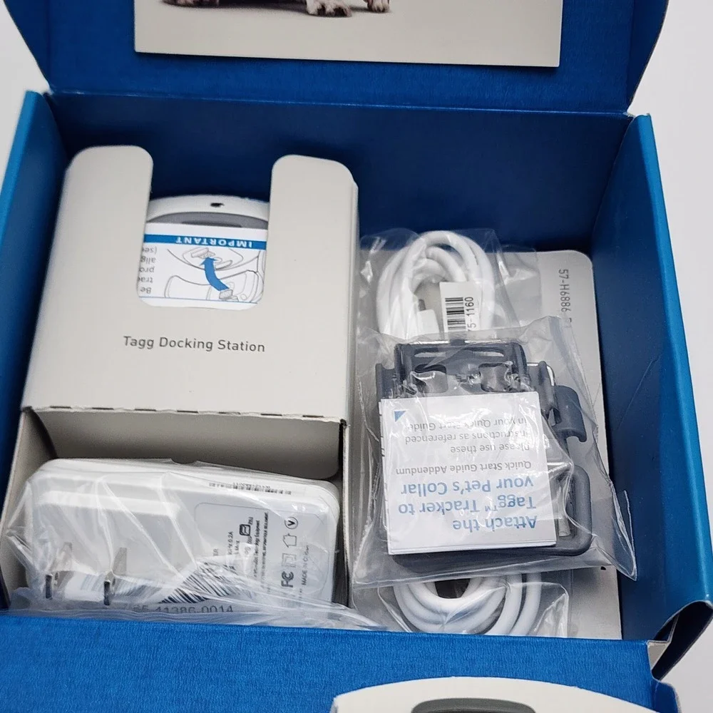 Tagg The Pet Tracker Master Kit New GPS Tracking‎ Dog White New Open Box